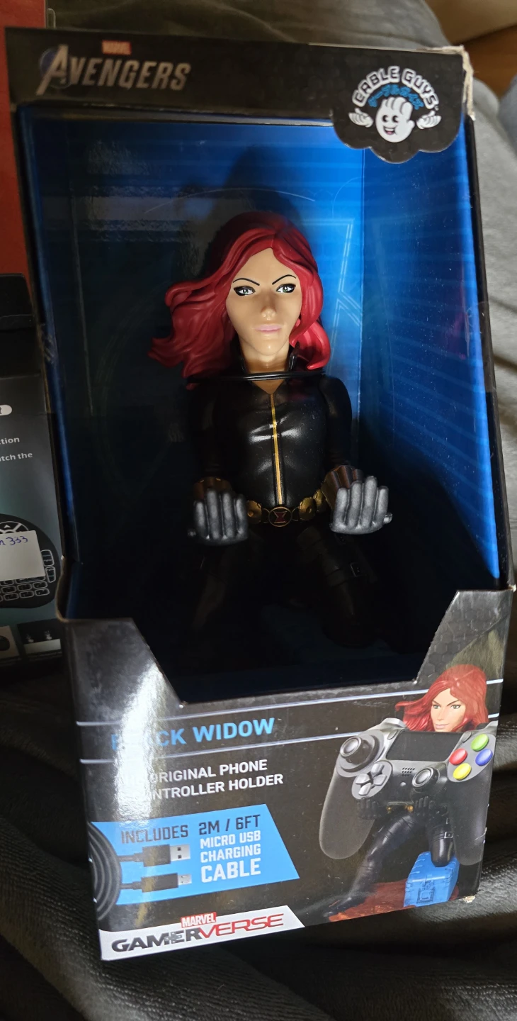 Marvel Cable Guys Black Widow Phone & Controller Holder - photo 2