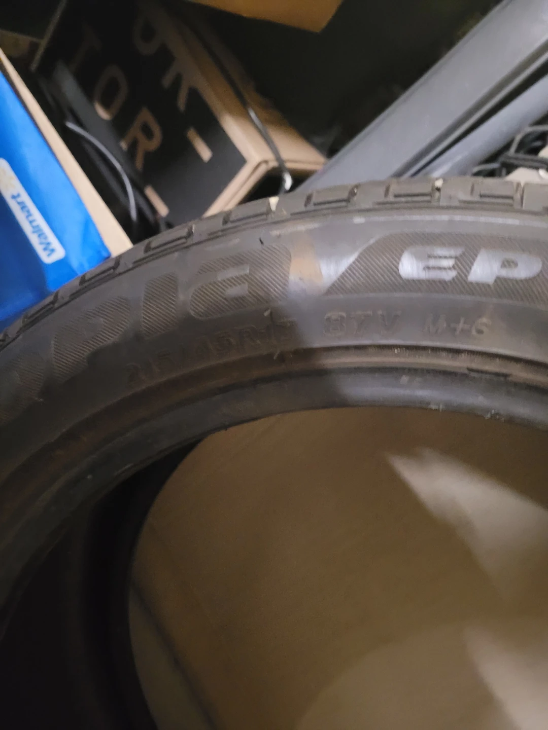 Two Goodyear Eagle RS-A Tires. 215/45R17 - photo 3