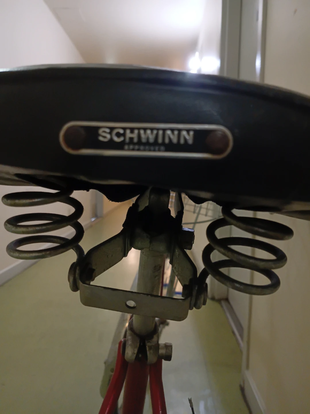 Vintage Red Schwinn Collegiate Bicycle - photo 3