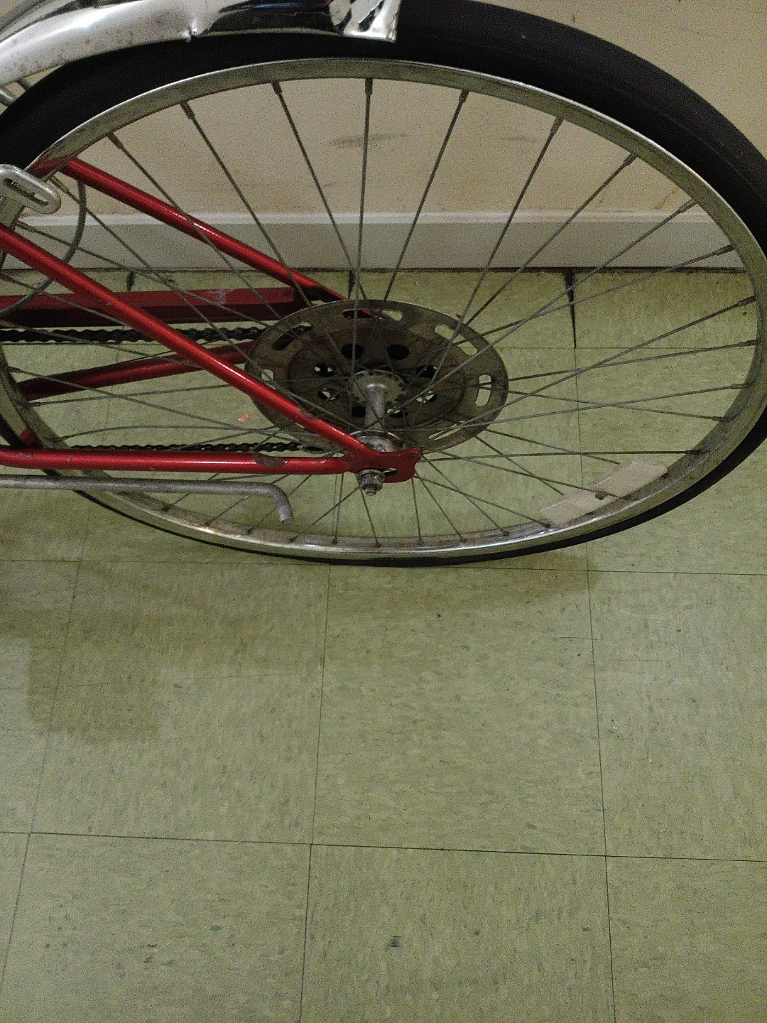 Vintage Red Schwinn Collegiate Bicycle - photo 4