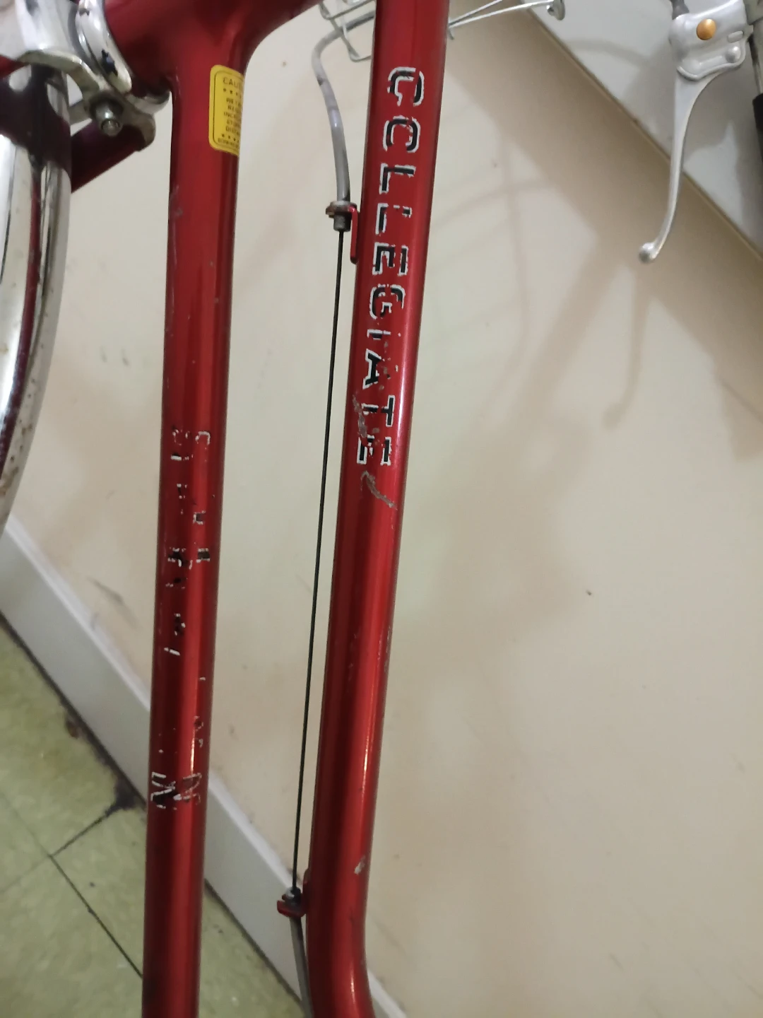 Vintage Red Schwinn Collegiate Bicycle - photo 5