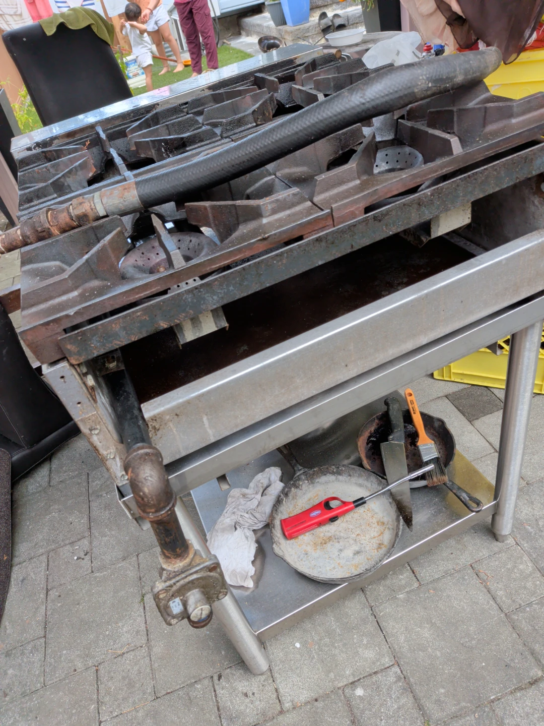 American Range 4-Burner Commercial Stove - photo 4
