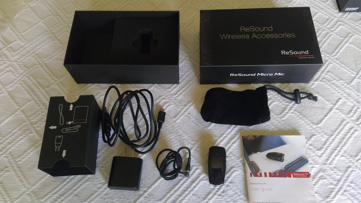 Like new ReSound Unite Hearing Aid Wireless Accessories Bundle - photo 4