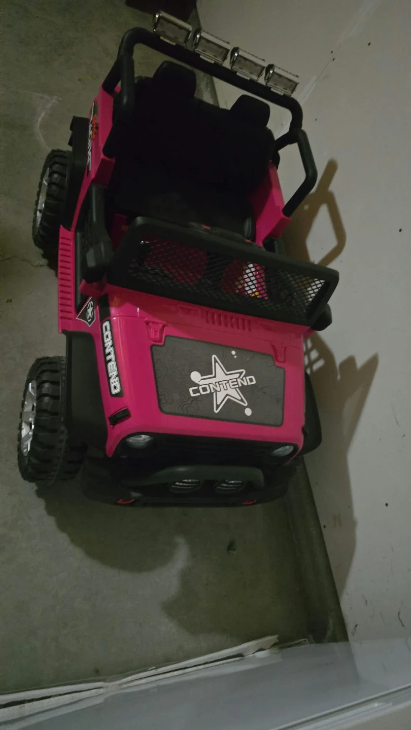 Honey Joy Pink Electric Kids Ride-On Car - photo 2