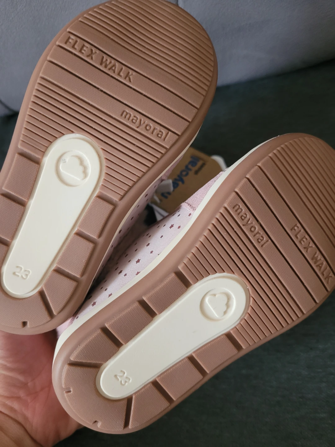 Mayoral Flex Walk Pink Sneakers toddler Size 6.5 - photo 5