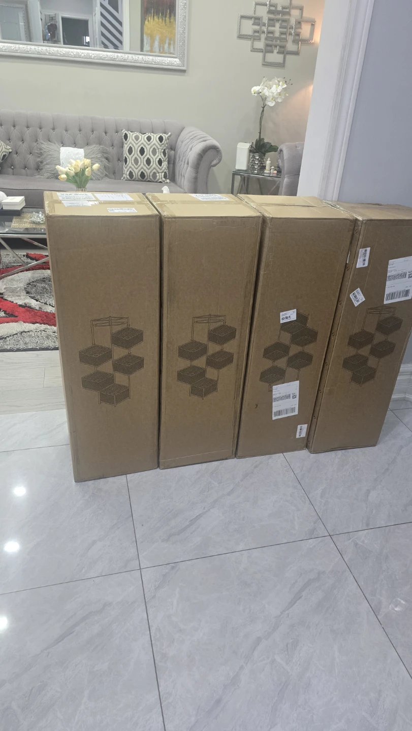 Brand new in box - 5-Tier Rotating Storage Trolley - photo 5