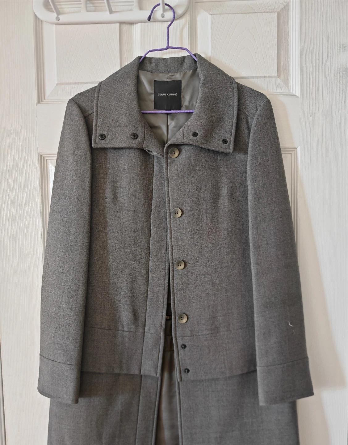 Cour Carré 2 in 1 Grey Coat - photo 5