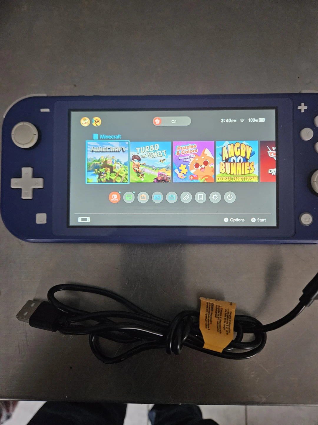 Nintendo Switch Lite Blue - photo 3
