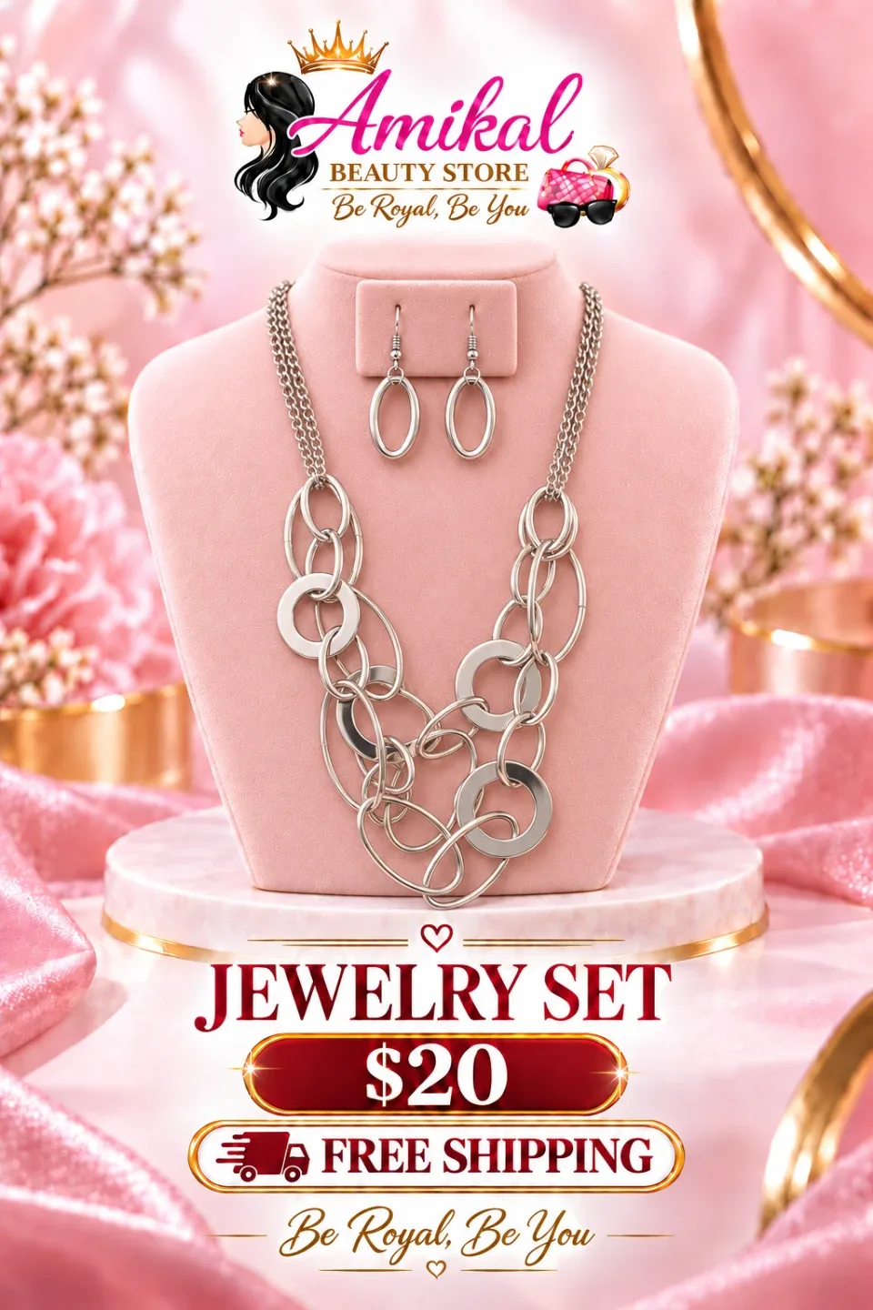 Amikal Beauty Store Jewelry Set