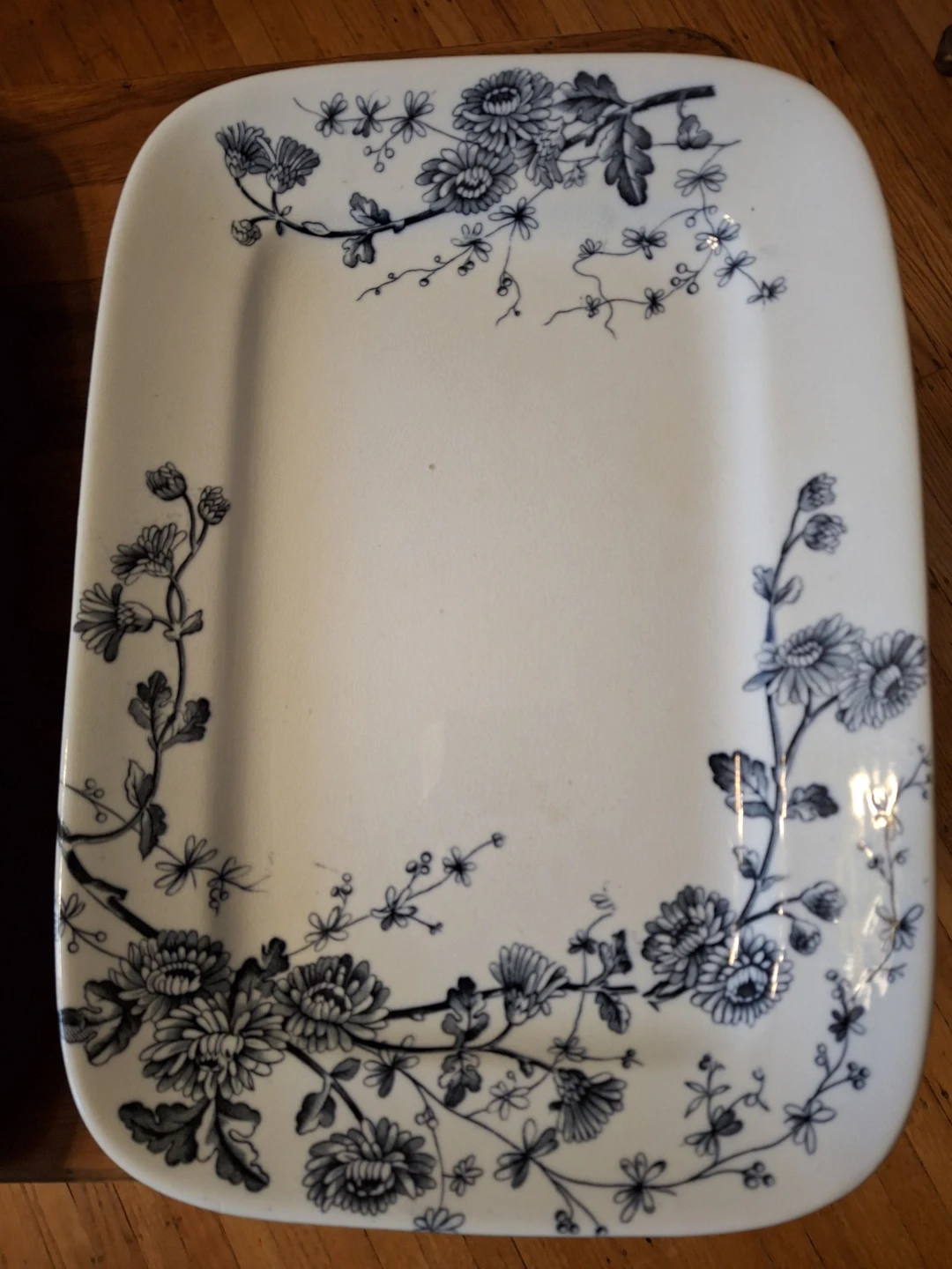 Vintage W.H. Grindley & Co Floral Serving Platters - photo 3