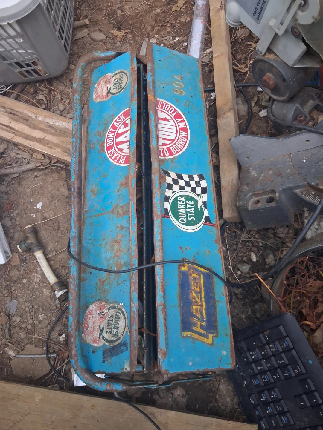 Vintage Hazet Metal Tool Box