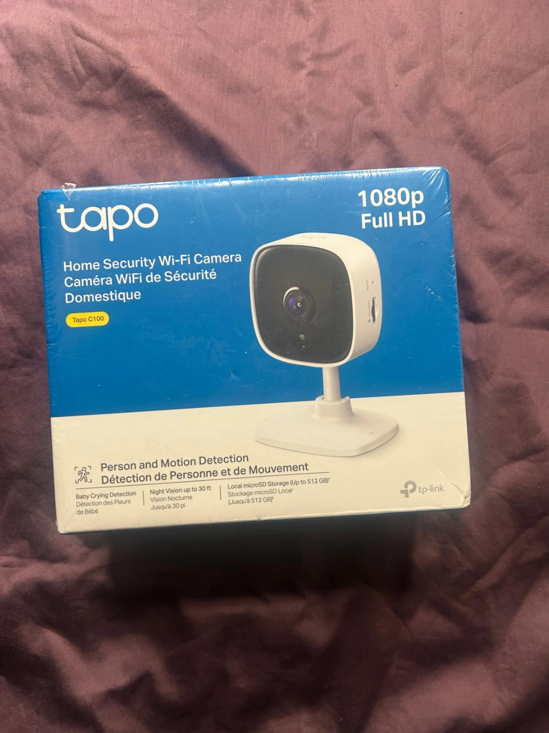 TP-Link Tapo C100 Home Security Wi-Fi Camera