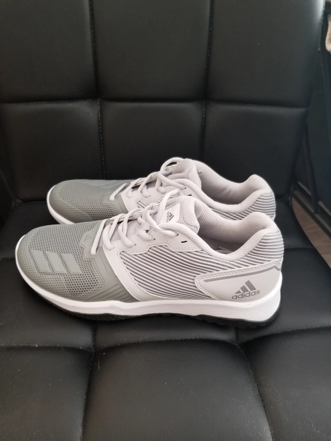 Adidas Grey Running Shoes