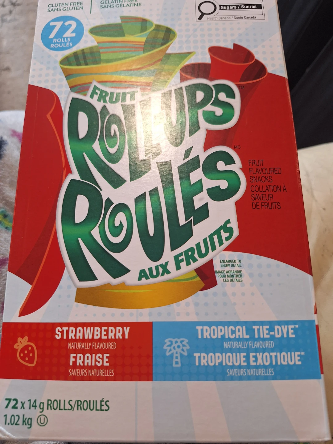 Fruit Roll-ups - 72 count, unopened box