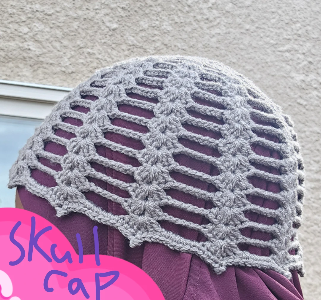 Grey Skull Cap