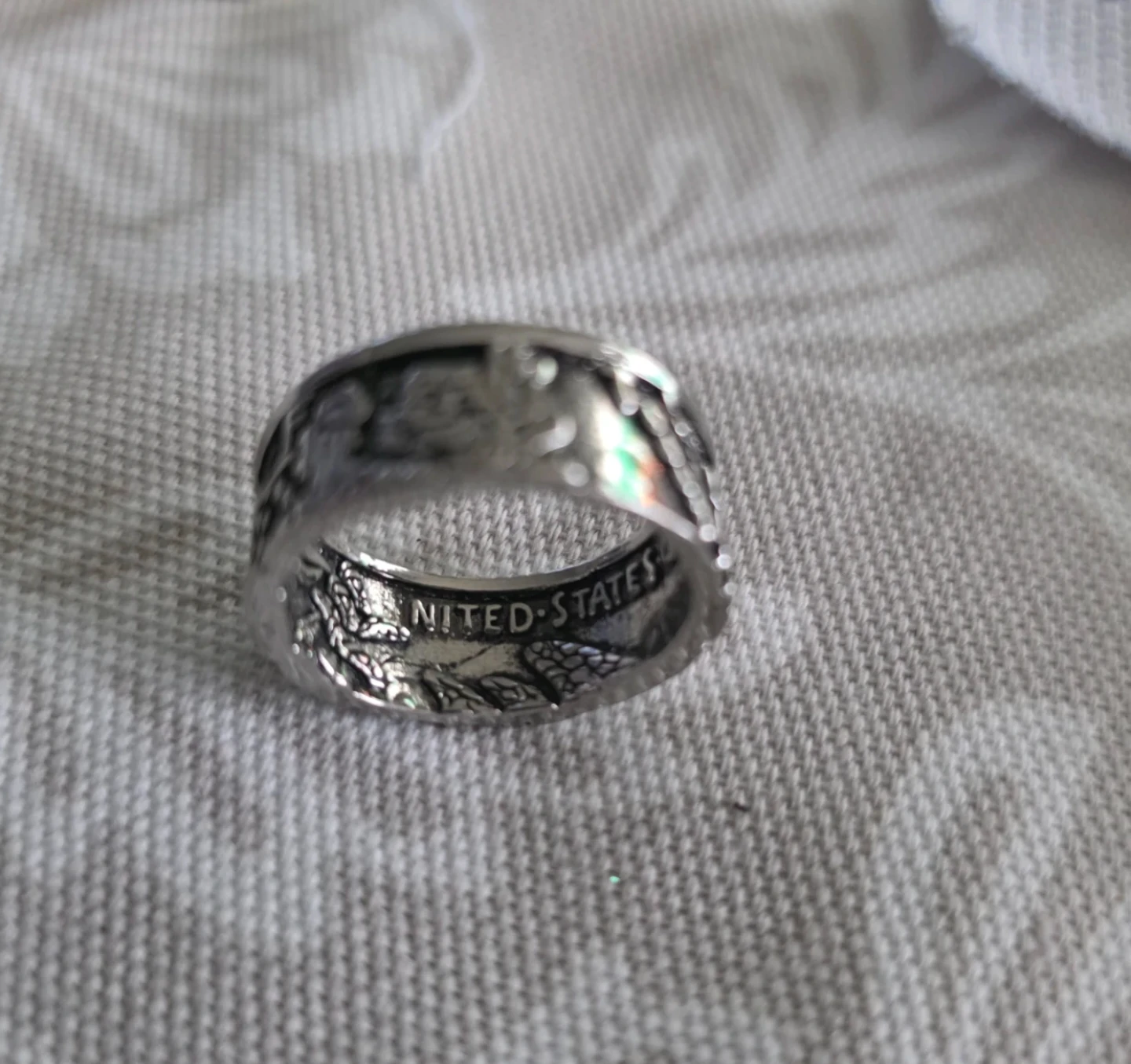 Vintage Coin Style Ring - photo 4