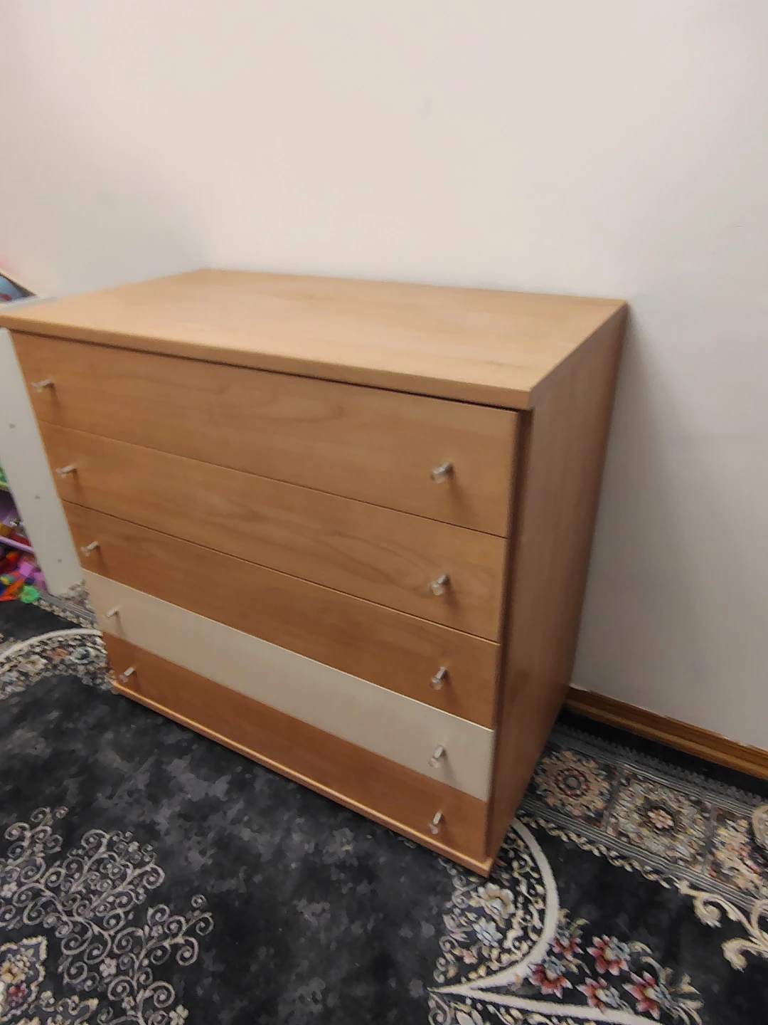 5-Drawer Wood Dresser - photo 4