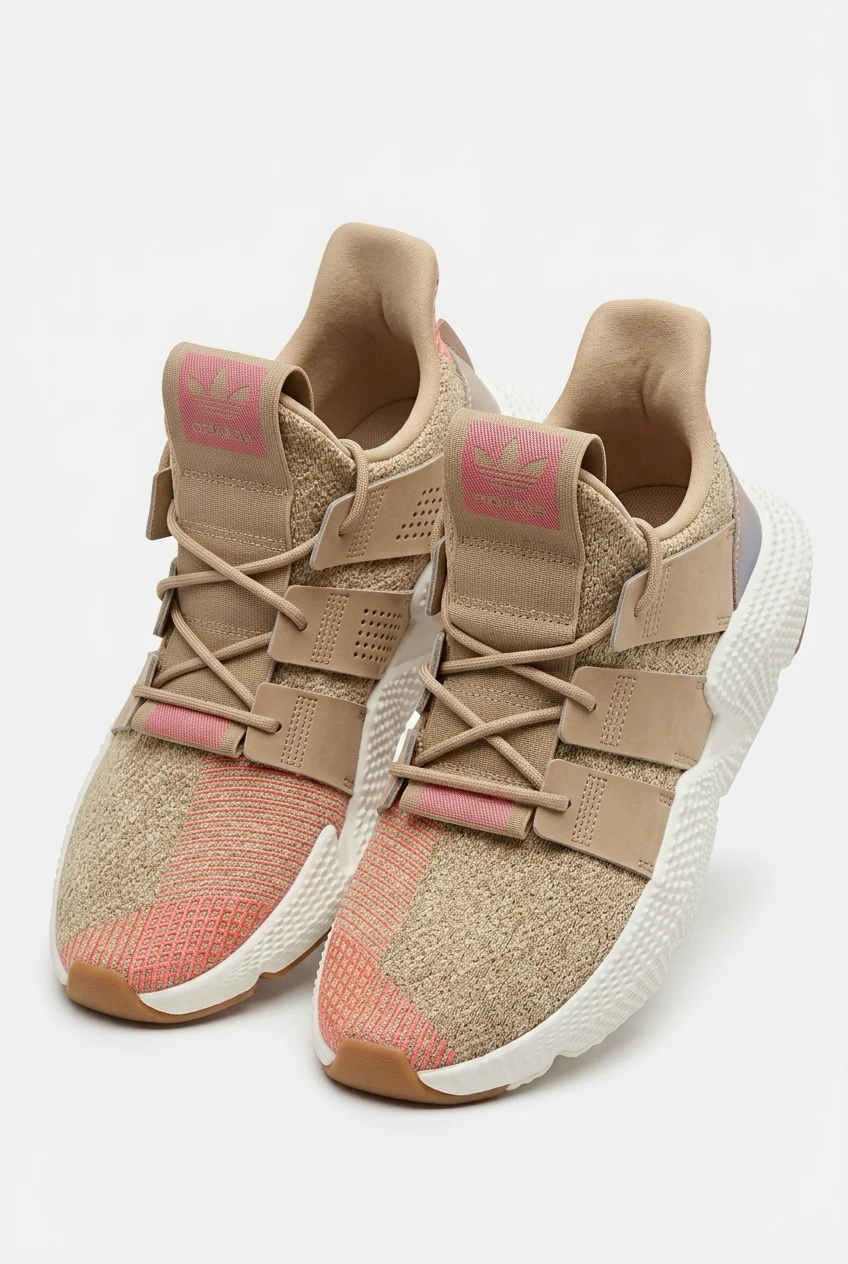 Adidas Prophere Sneakers Men's Size 10.5 Tan/Pink
