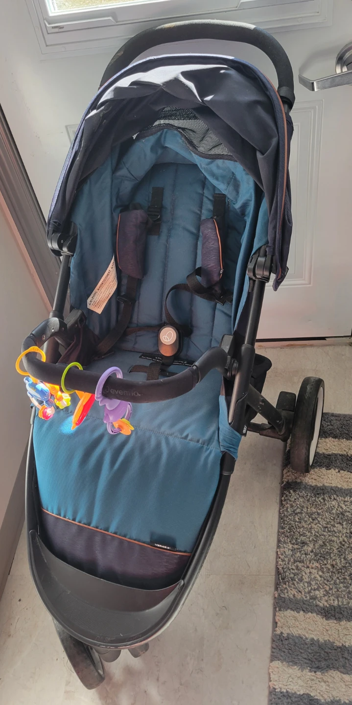 Evenflo Gold Verge3 Stroller Bundle - Turquoise - photo 2