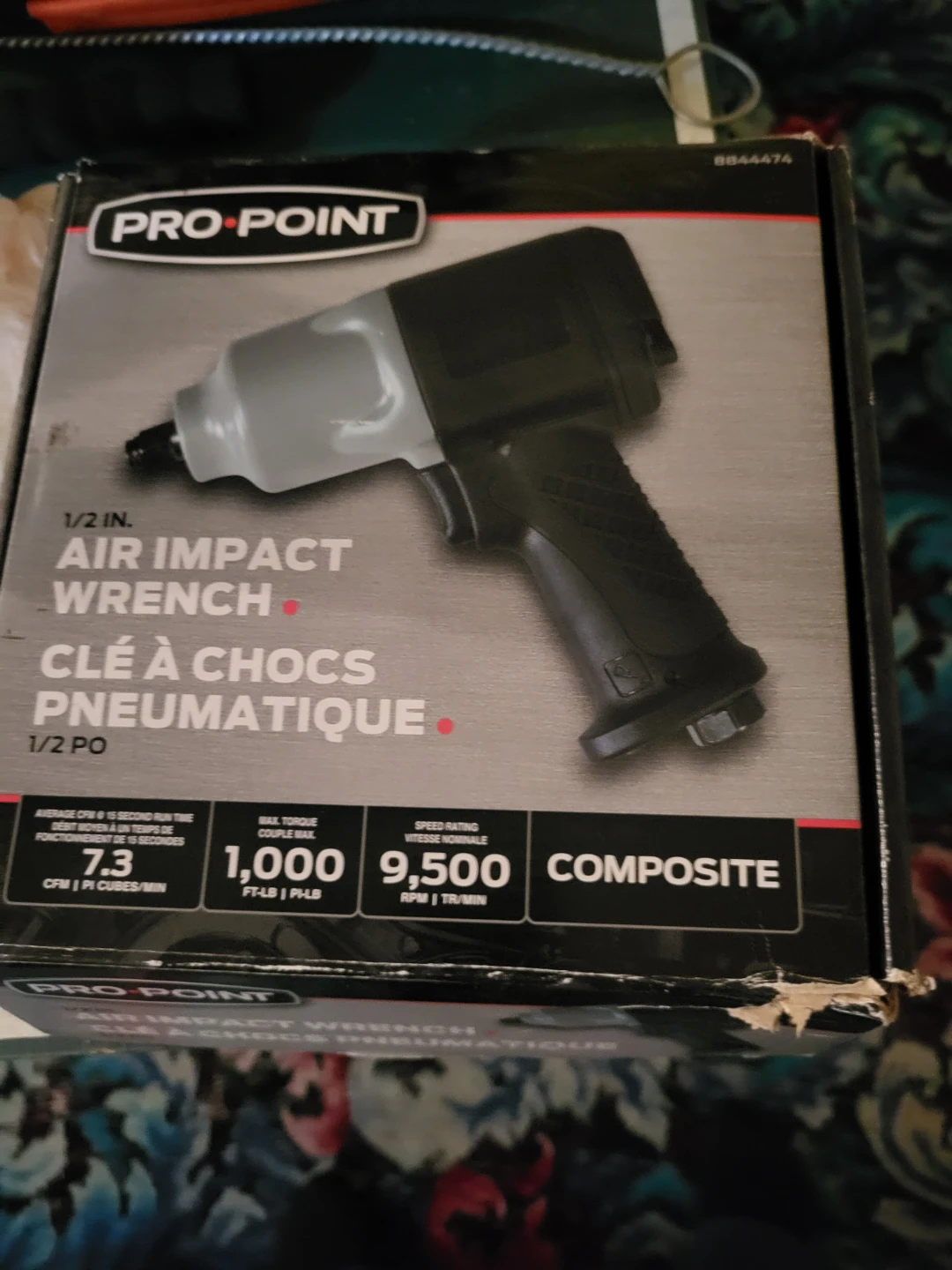 Pro-Point 1/2 in. Composite Air Impact Wrench - photo 2