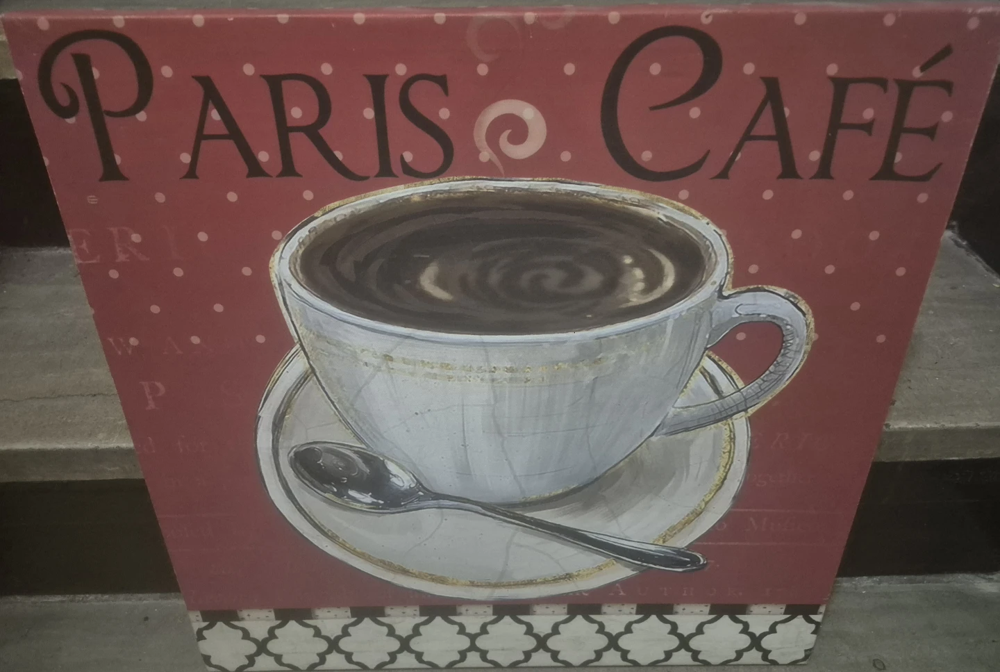 Paris Cafe Wall Art Canvas🏈