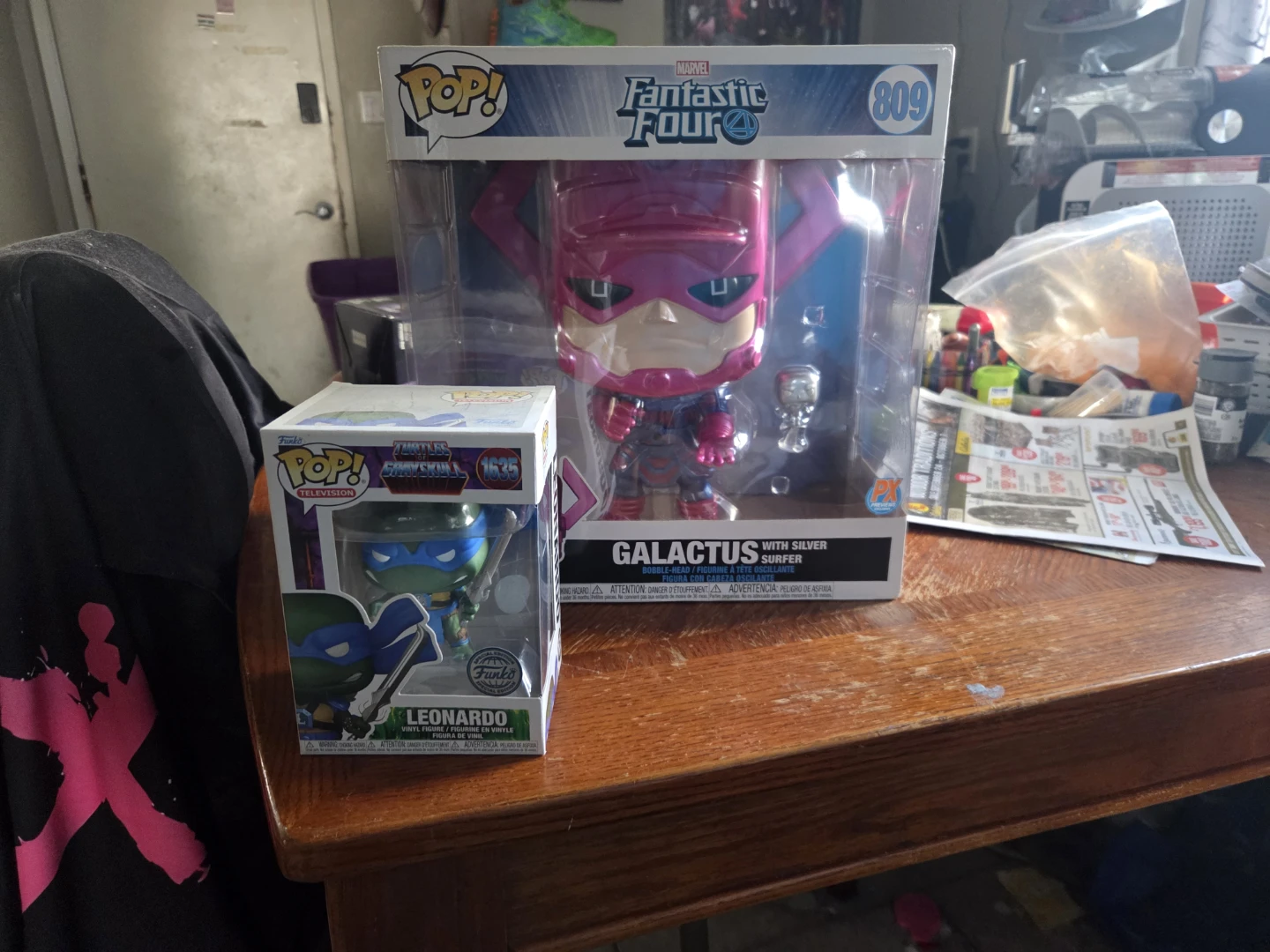 Funko Pop Marvel Fantastic Four Galactus with Silver Surfer - photo 3