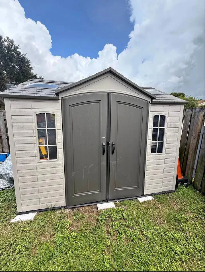 Lifetime Outdoor Storage Shed -Delivery available