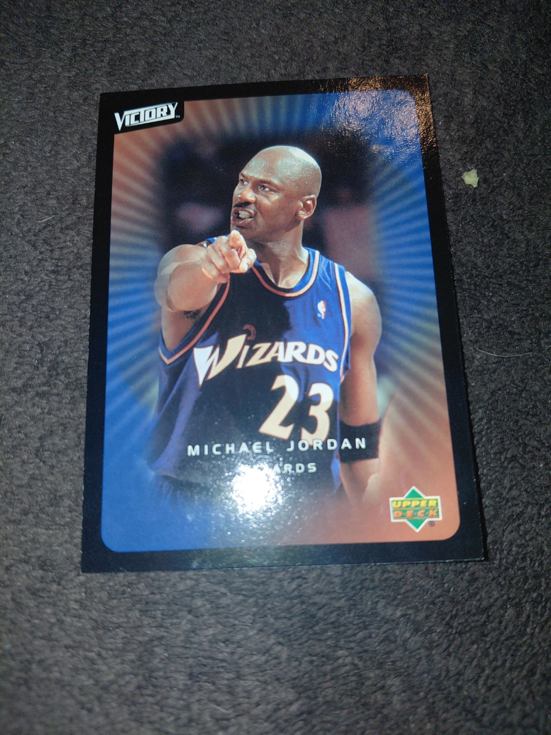 Michael Jordan Upper Deck Victory Basketball Card