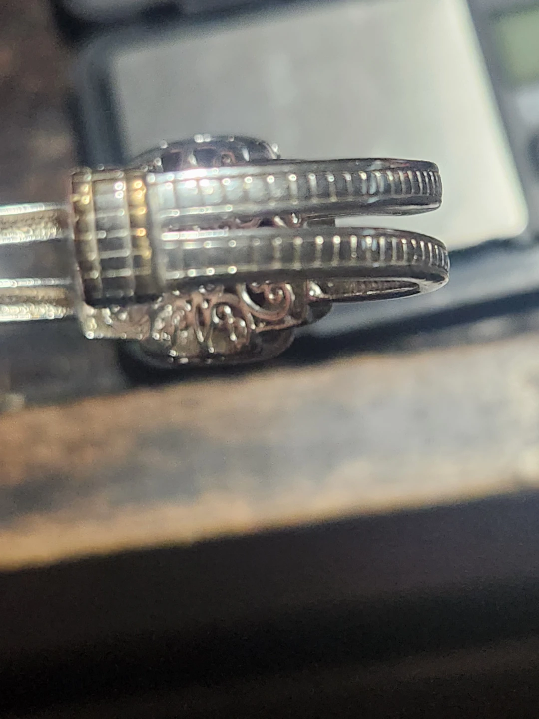 NF 925 Thailand Sterling Silver Ruby Bracelet - photo 3