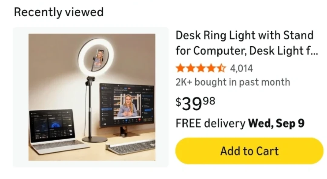 Blitzwolf BW-SL4 10.5-inch Desk Ring Light - photo 3