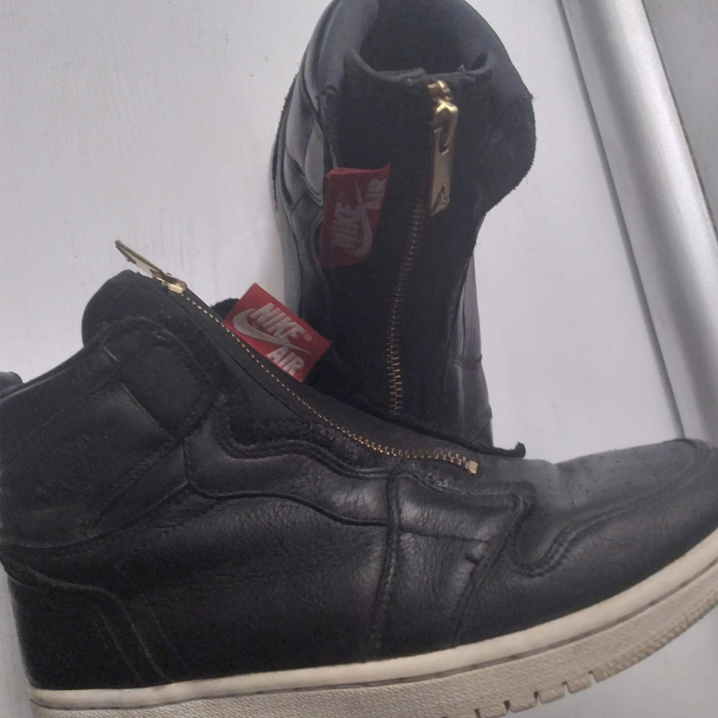 Nike Air Jordan 1 Zip High Top Sneakers - photo 5
