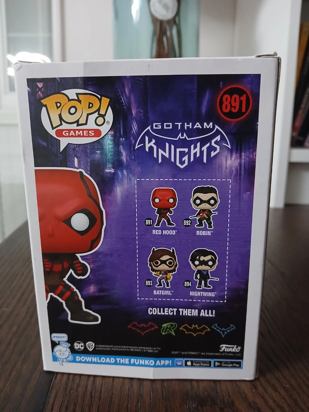 Funko Pop Games Gotham Knights Red Hood 891 - photo 4