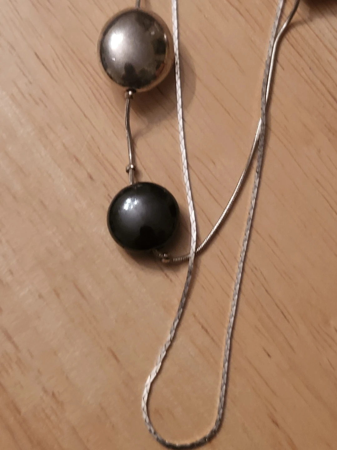 Multi-strand silver-tone necklace - photo 5