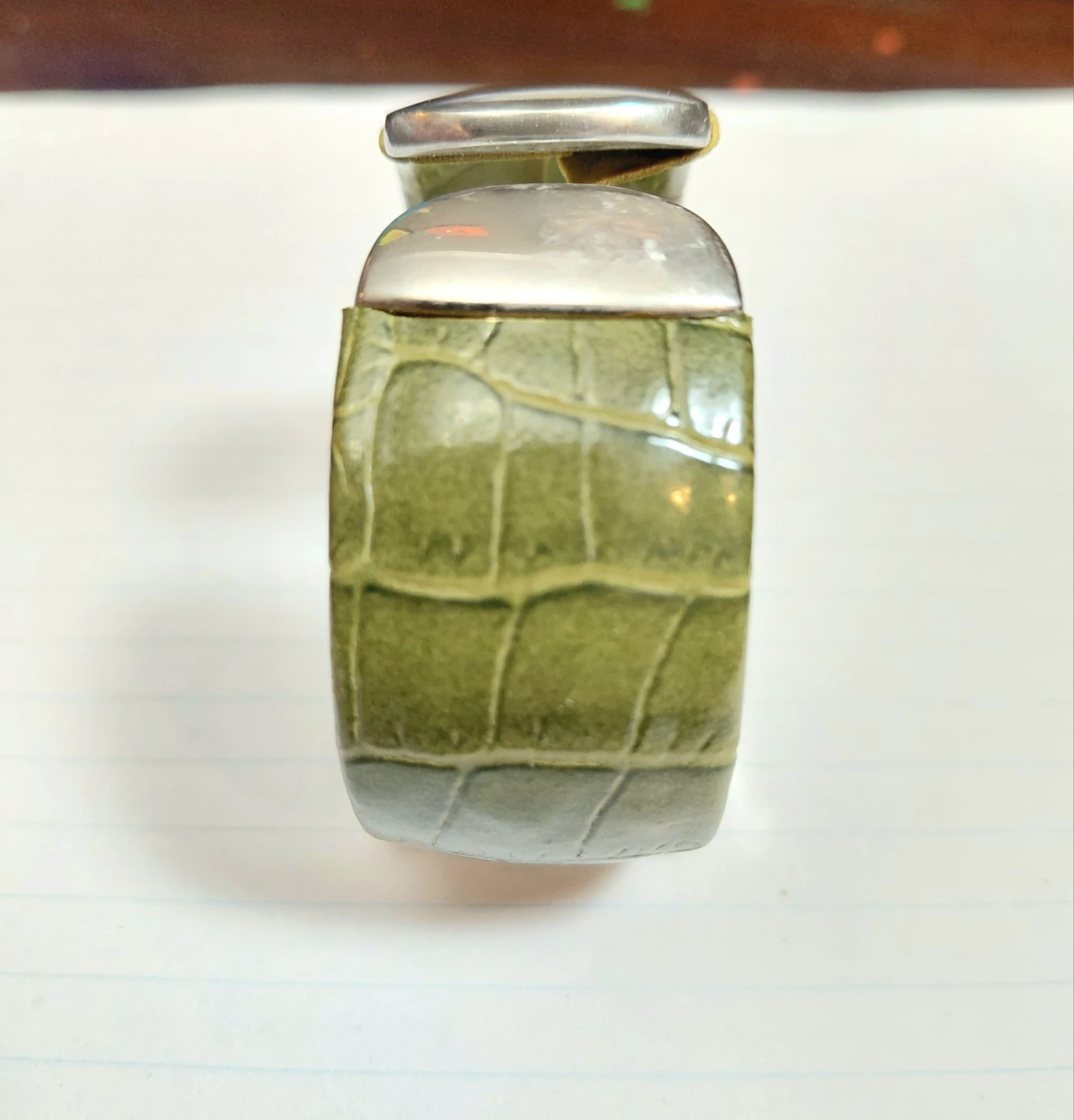 JAS Quartz Watch with Green Strap - photo 2