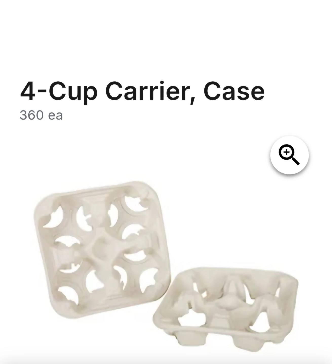 360 4-cup Carier Case STRONGHOLDER.