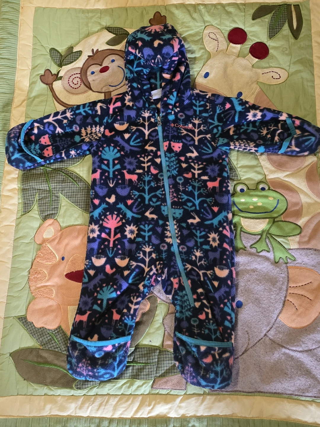 Columbia Baby Fleece Bunting – 6–12 Months (cash only)