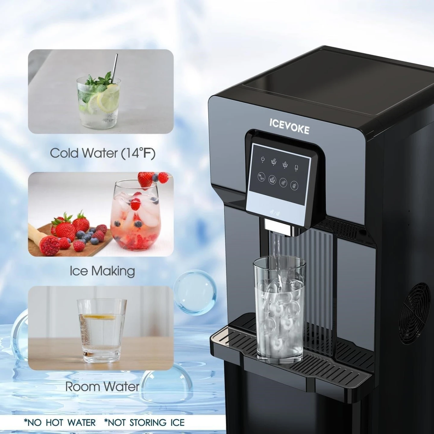 ICEVOKE Water Cooler and Ice Maker - photo 3