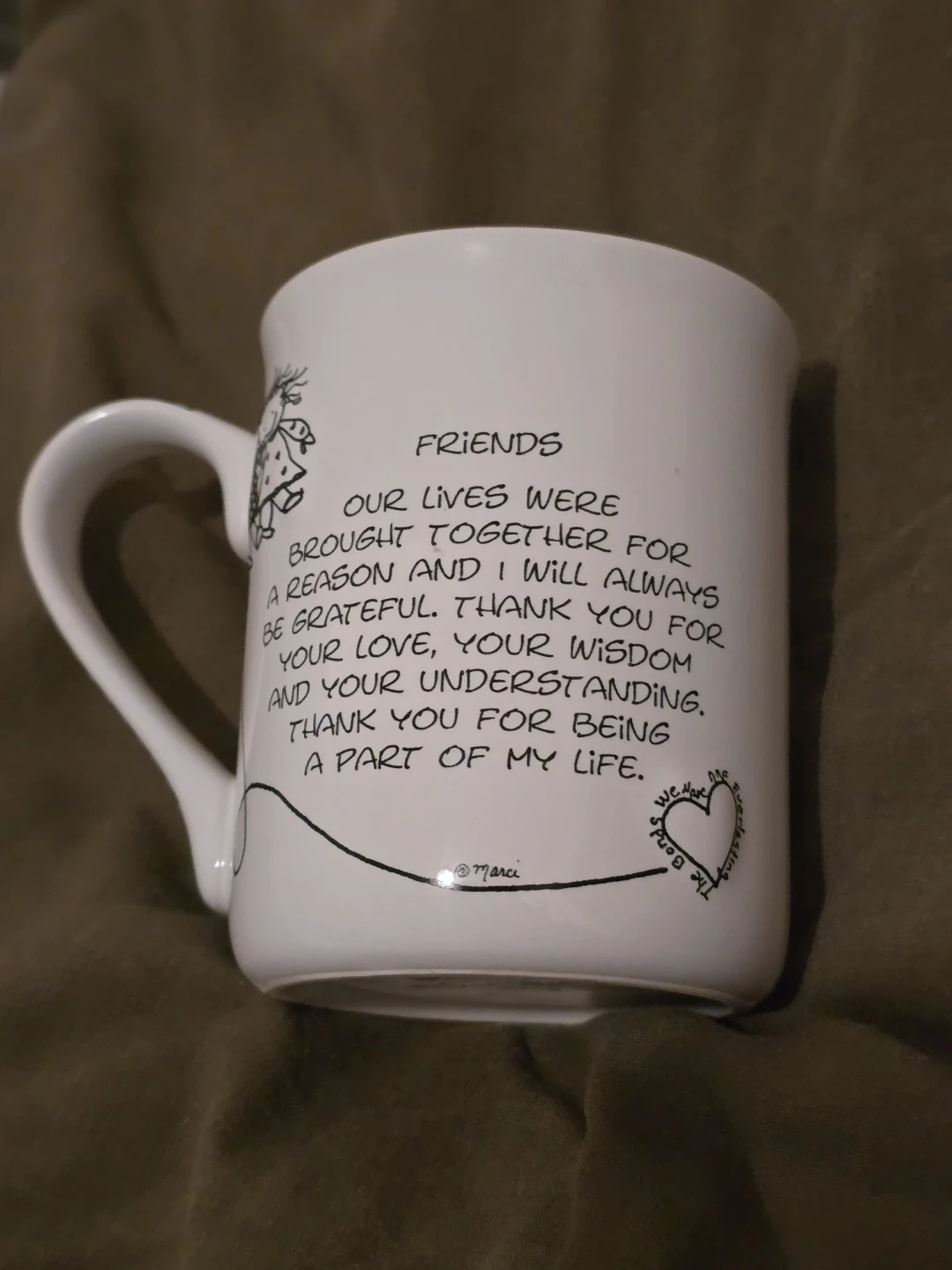 🏈New Retired Enesco Friends mug Children of the Inner Light - photo 2