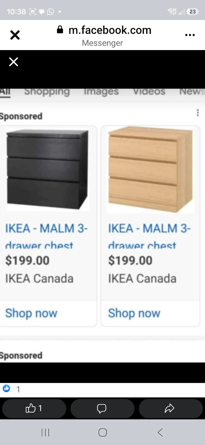 IKEA MALM 3-drawer chest - photo 2