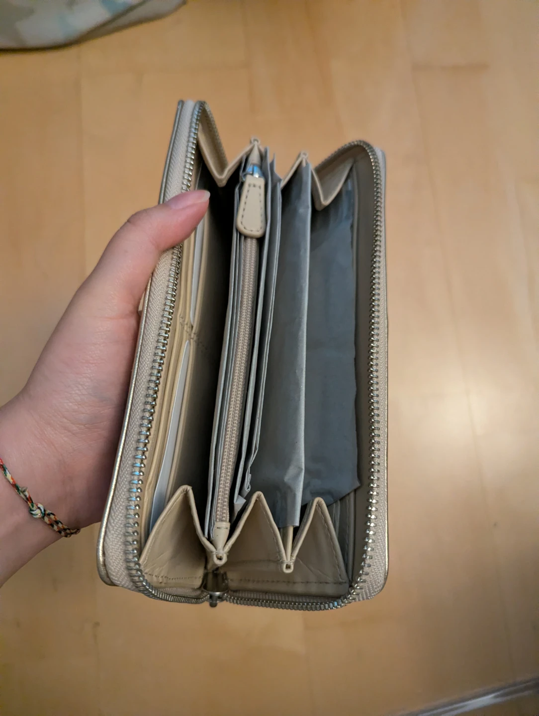 Coach Signature Scarf Print Zip-Around Wallet - photo 2