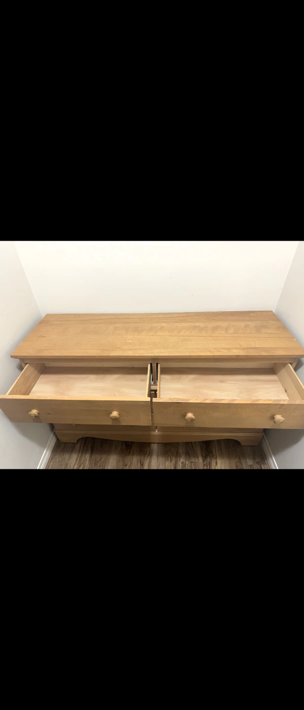 Wooden 6-Drawer Dresser - photo 2
