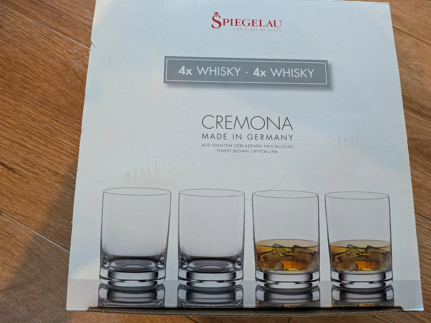 Spiegelau Cremona Whisky Glasses - Set of 4