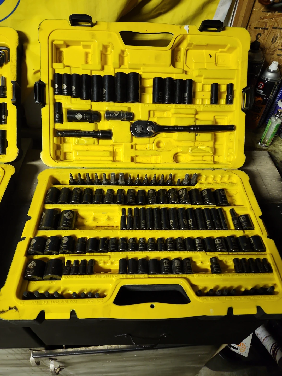 Stanley socket set (incomplete)