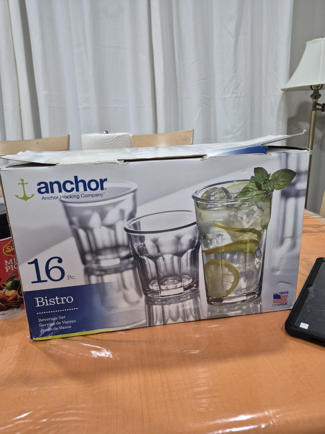 Anchor Hocking Bistro 16-Piece Beverage Set - photo 3