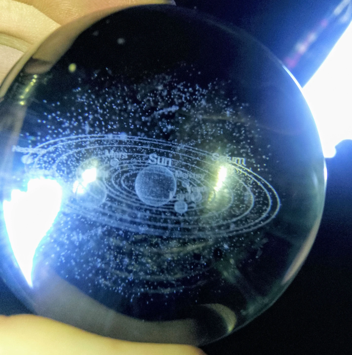 Solar System Crystal Sphere