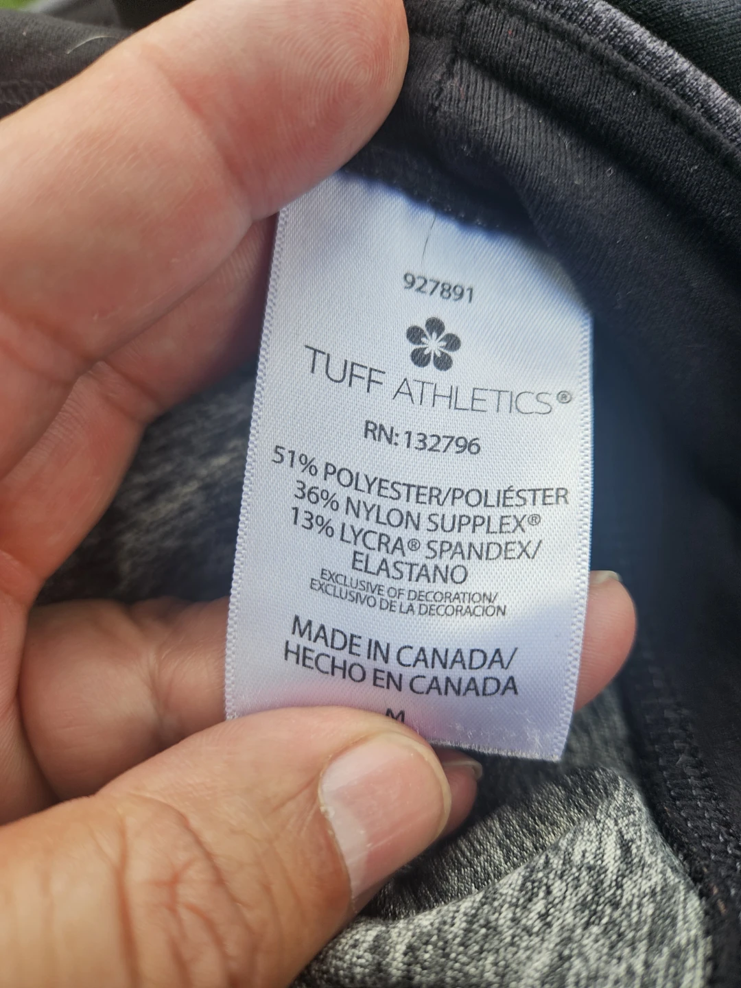 Tuff Athletics Camouflage Leggings Size M - photo 3