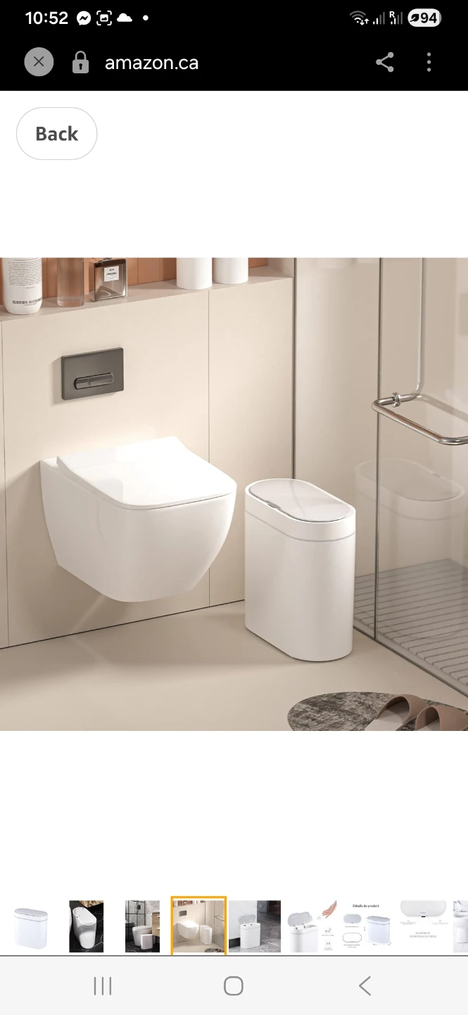 Elpheco Motion Sensor Trash Can - photo 5