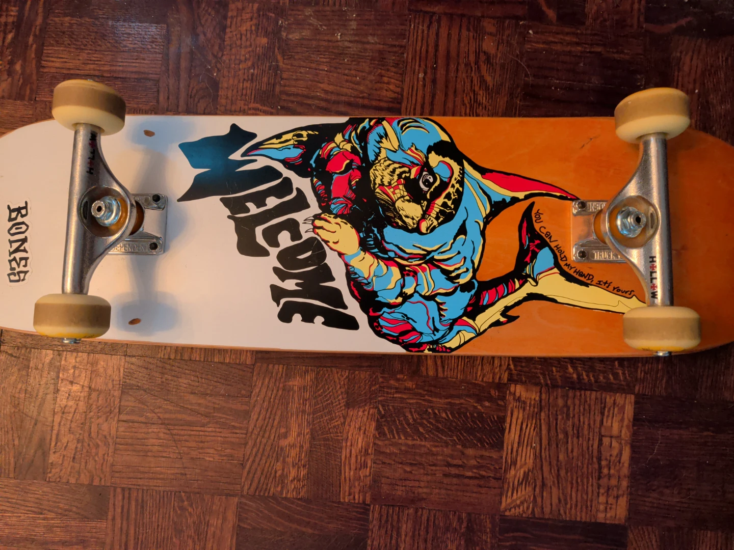 Welcome Skateboard with Bones Wheels - photo 5