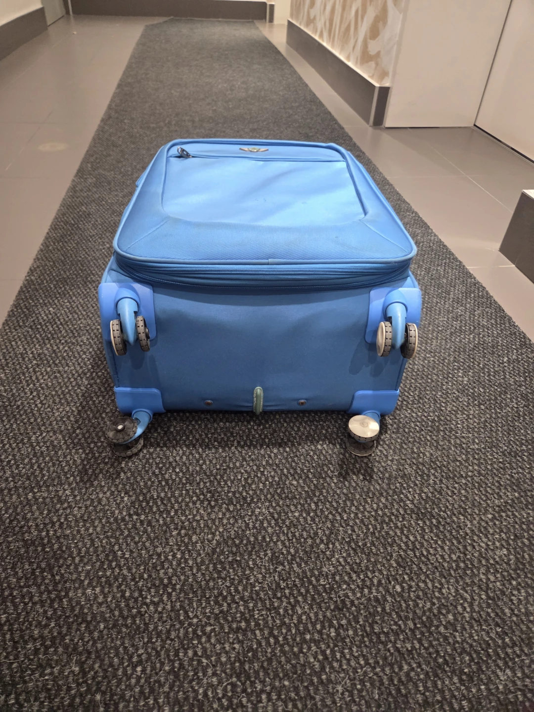 Blue Rolling Suitcase - photo 5