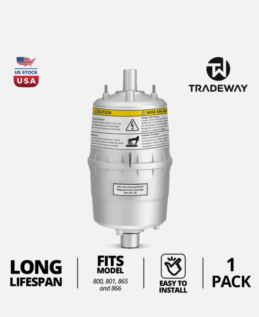 80 Aprilaire Steam Canister Steam Humidifier - photo 4